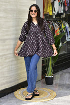 JAIPURI COTTON TUNIC |  V-Neck